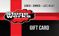 Stone Werks Big Rock Grille Gift Card